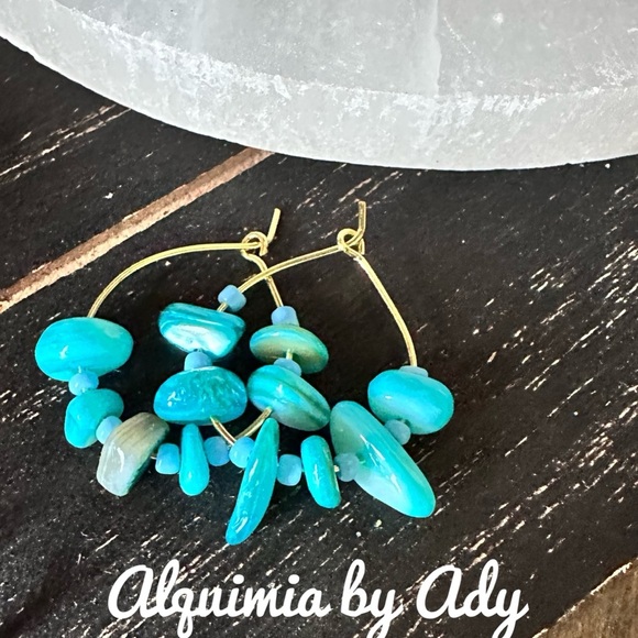 Alquimia Turquoise Earrings - Picture 1 of 1